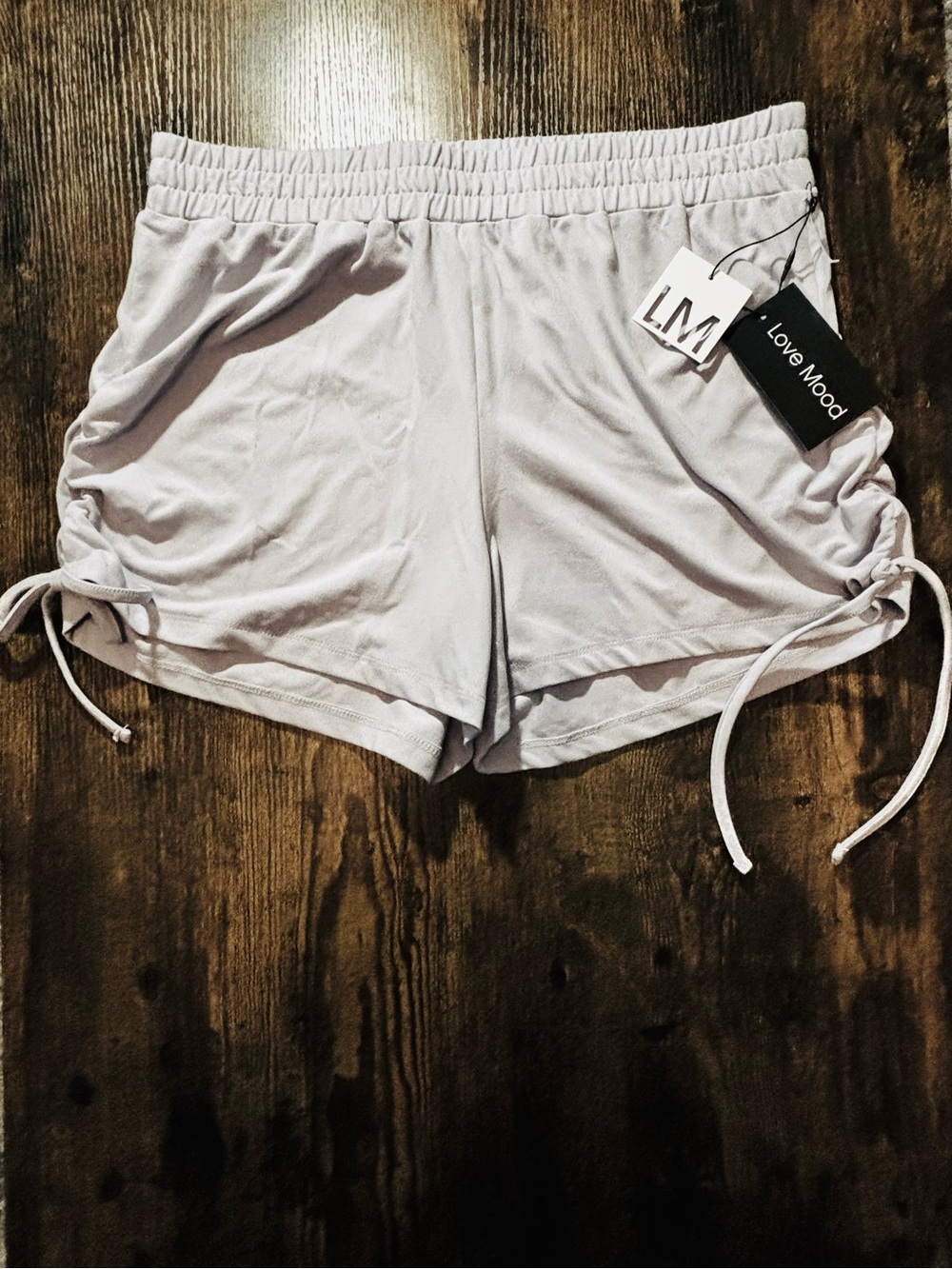 Women's Lavender Drawstring Lounge Shorts size Medium